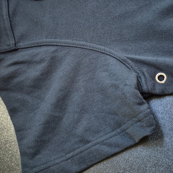 Jordan Taylor 100% Cotton Full Zip Cinch Waist Zip Pocket Coverup Dress - Size M - Picture 8 of 10